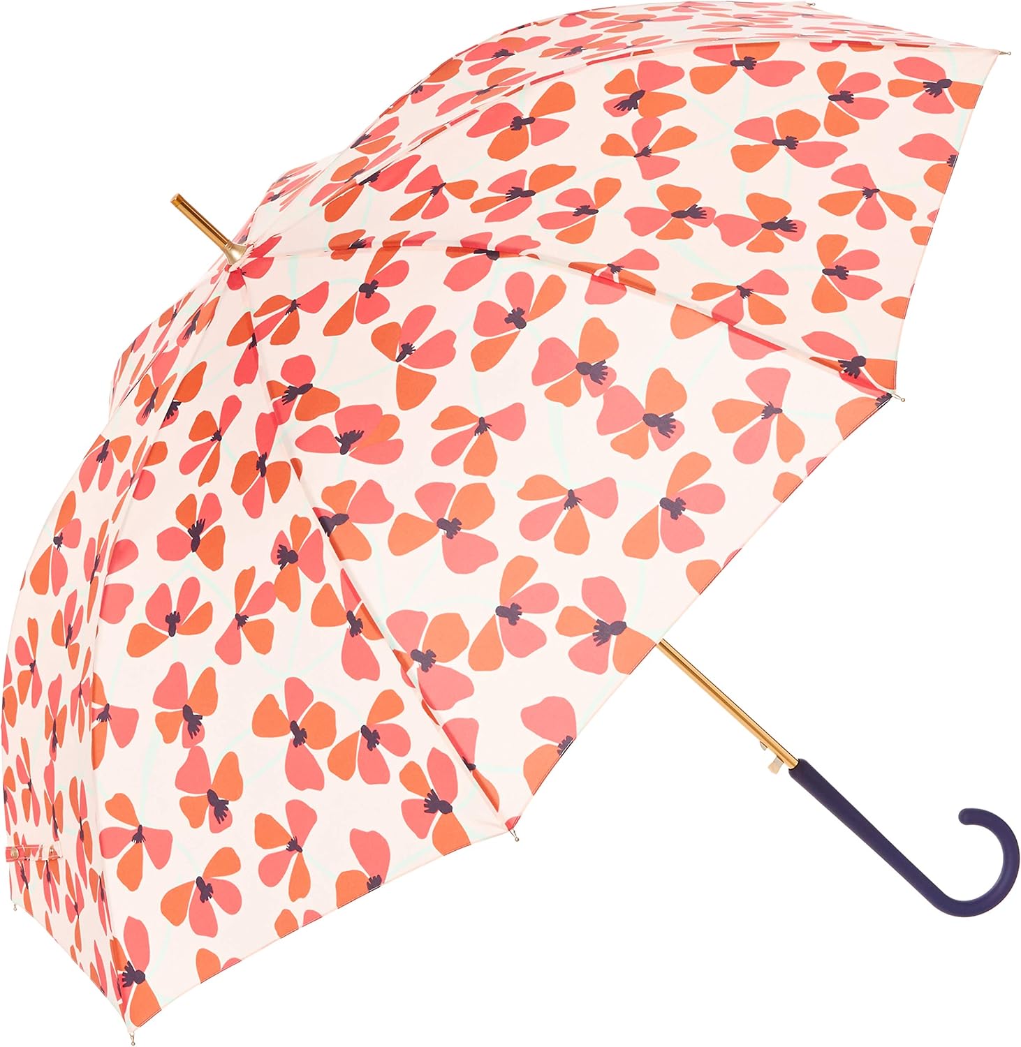 aqua 骷髅头 女式 中性图案 长伞 共3色 伞骨60cm 10002016 女款